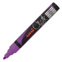 PWE-5M Marker kredowy końcówka okrągła Chalk UNI fioletowy