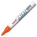 PX-21 Marker lakierowy okrągły cienki - Paint 0,8-1,2mm UNI pomarańczowy