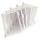 Ramka A4 x 10 pionowa panele prezentacyjne 11400 Djois Tarifold  biały