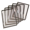 Ramka A4 x 10 pionowa panele prezentacyjne 11400 Djois Tarifold  czarny