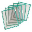 Ramka A4 x 10 pionowa panele prezentacyjne 11400 Djois Tarifold  zielony