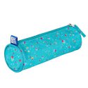 PIÓRNIK TUBA OXFORD FLORAL w kwiaty turkusowy