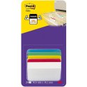 Zakładki indeksujące Post-it® Strong, wygięte, mix kolorów, 50,8 x 38,1mm 4 x 6 zakładek 686A-1