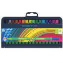 FLAMASTER SCHNEIDER LINK-IT, 1,0MM, STOJAK - PODSTAWKA, 16SZT. MIX KOLORÓW ##