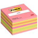 2028 Karteczki samoprzylepne (kostka) NB/NP/P/B/G 76 x 76 mm (450 kart.) Post-it 3M różowy