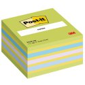 2028 Karteczki samoprzylepne (kostka) NB/NP/P/B/G 76 x 76 mm (450 kart.) Post-it 3M niebiesko-zielony