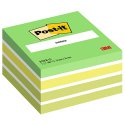 2028 Karteczki samoprzylepne (kostka) NB/NP/P/B/G 76 x 76 mm (450 kart.) Post-it 3M zielony