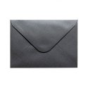 Koperta czarna C6 NK /10szt/ 150g metalizowana Pearl Galeria Papieru 