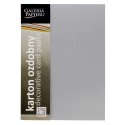 Karton ozdobny premium 180g Millenium metalizowany /20 ark/ srebrny Galeria Papieru ??
