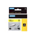 S0718270 Taśma Dymo Rhino rurka termokurczliwa 6 mm x 1,5 m żółta 18052