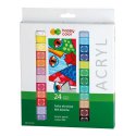 HA 7370 0012-K24 Farba akrylowa zestaw 24 kolorów x 12 ml, Happy Color