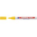 Marker lakierowy / olejowy połyskujący 750 z okrągłą końcówką 2-4mm Edding żółty
