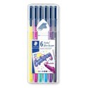 Flamaster Triplus, 1 mm, GALAXY, 6 szt. w etui, Staedtler