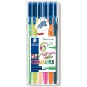 Flamaster Triplus, 1 mm, WATERMELON, 6 szt. w etui, Staedtler