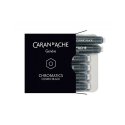 Naboje Caran D Ache Chromatics Cosmic Black 6szt Czarne