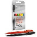 SES15 Zestaw pisaków do kaligrafii BRUSH PEN /6szt./  BDFGS – Pentel