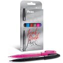 SES15 Zestaw pisaków do kaligrafii BRUSH PEN /6szt./  CENPV – Pentel