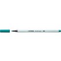 568 Flamaster pisak z pędzelkową końcówką Pen 68 brush Stabilo błękit turkusowy