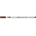 568 Flamaster pisak z pędzelkową końcówką Pen 68 brush Stabilo brązowy