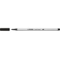 568 Flamaster pisak z pędzelkową końcówką Pen 68 brush Stabilo czarny