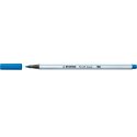 568 Flamaster pisak z pędzelkową końcówką Pen 68 brush Stabilo ciemnobłękitny