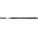 Flamaster metaliczny Pen 68 metallic Stabilo srebrny
