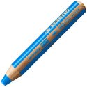 880 KREDKA WOODY 3 in 1 Stabilo cyjan niebieski