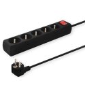 SAVIO LZ-02 Listwa zasilająca przeciwprzepięciowa 5 gniazd 3m