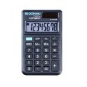 K-DT2082-01 KALKULATOR KIESZONKOWY DONAU TECH, 8-CYFR. WYŚWIET, WYM. 97X60X10 MM, CZARNY (SLD 200)