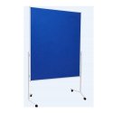 Tablica moderacyjna tekstylna niebieska 120x150cm/CVe MTT1215/CV 1 2x3
