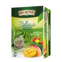 Herbata BIG ACTIVE, zielona z opuncją i mango, 20 torebek