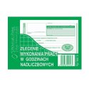 Zlecenie wykonania pracy w godzinach nadliczbowych 529-5 Michalczyk i Prokop