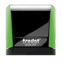 4911 Automat samotuszujący pieczątka Printy obudowa zielona z czarną wkładką tuszującą Trodat