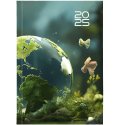 A5t043B Terminarz kalendarz A5 tygodniowy PCV bezbarwny 2027 Wokół nas EKO