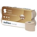 076970 Papier toaletowy beżowy eko makulatura 3 warstwy (8 szt.) SATINO PURESOFT