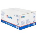 Ręczniki papierowe ZZ białe celuloza 2-warstwy /20x150 listków/ Sempre