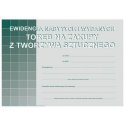 S-200-3 Ewidencja nabytych i wydanych toreb na zakupy z tworzywa sztucznego Michalczyk i Prokop