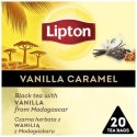 Herbata Discovery Collection w piramidkach LIPTON czarna Vanilla Caramel 20 piramidek