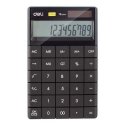 Kalkulator 12 pozycyjy E1589 Deli  czarny