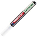 Marker olejowy na bazie wody edding 51 Ecoline okrągła końcówka 1-2 mm biały
