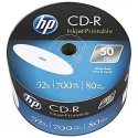 Płyty CD-R HP CRE00017-3, 69307, 50-pack, 700MB, 52x, 80min., 12cm, cake box