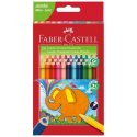  KREDKI JUMBO TRÓJKĄTNE 24 KOL. GRAFIT 5,4 mm FABER CASTELL