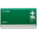 Dozownik na plastry PLUM QuickFix, pusty, do montażu na ścianie, zielony - premia