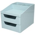 Organizer na biurko z szufladkami UrbanRoot EZ421 Deli  BL niebieski