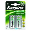 Akumulator ENERGIZER Power Plus, C, HR14, 1,2V, 2500mAh, 2szt.