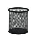 Pojemnik na długopisy Q-CONNECT Office Set, metalowy czarny KF00864