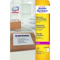 L7997-25 Etykiety wysyłkowe odporne na zmiany pogodowe A4 25 ark./op. 199,6 x 289,1 mm białe Avery Z