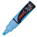 PWE-8K Marker kredowy ścięty Chalk UNI j. niebieski