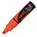 PWE-8K Marker kredowy ścięty Chalk UNI pomarańczowy