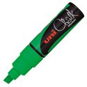 PWE-8K Marker kredowy ścięty Chalk UNI zielony